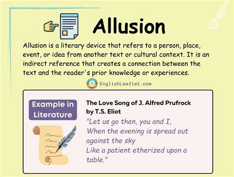 Make allusion .